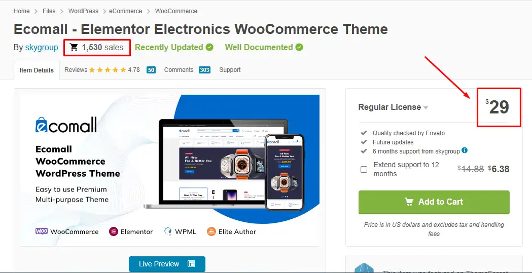 Ecomall Theme Review – One of the Fastest WooCommerce Themes