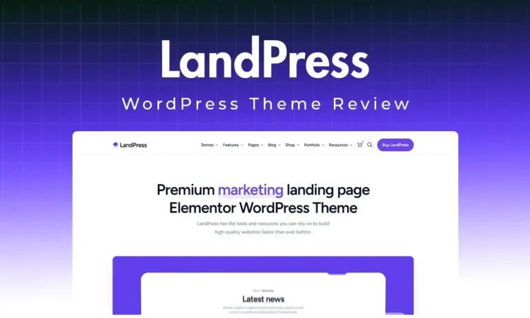 LandPress WordPress Theme Review – Ideal for Realtors